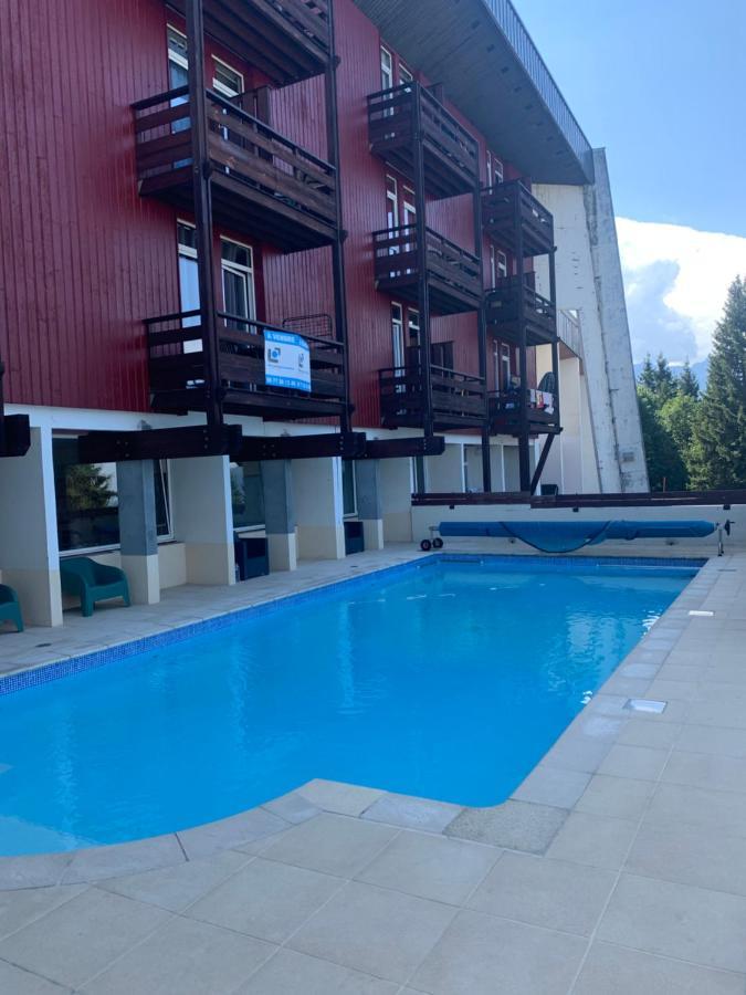 Ski-To-Door Apartment Au Collet D'آلوفارْ المظهر الخارجي الصورة