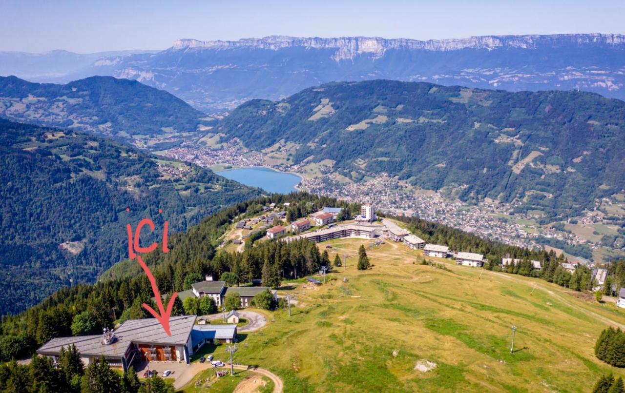 Ski-To-Door Apartment Au Collet D'آلوفارْ المظهر الخارجي الصورة